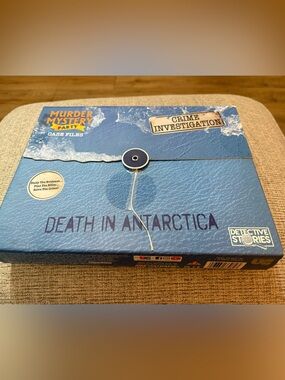 MURDER MYSTERY GAME- Death in Antarctica NEW UNOPENED-